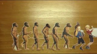 Evolutie mens animatie [upl. by Nynahs842]