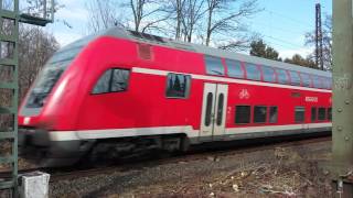 Zugverkehr am Bahnhof DortmundKurl Br101146185402425429 [upl. by Barsky]