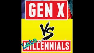 Gen X vs Late Millennials from 1990ish  on amp Gen Z [upl. by Lledyl]