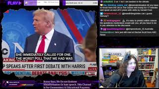 Lets Watch Trumps Terrible Debate Performance [upl. by Leinahtam]