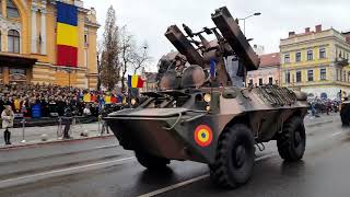 Parada Militara Cluj 1 Decembrie 2023 [upl. by Anrehs]