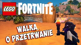 Walka o przetrwanie na pustyni Lego Fortnite 😃 [upl. by Acinok]