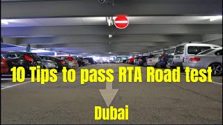 10 Tips to Pass RTA Road Test Dubai  Tamil  Selvin Raja [upl. by Aleedis]