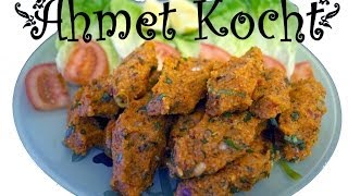 Rezept vegane Çiğ Köfte  AhmetKocht  türkisch kochen  Folge 65 [upl. by Notsgnik]