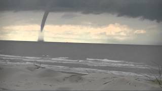 GPTV Spectaculaire timelaps beelden Waterhoos Ameland [upl. by Hahseram]