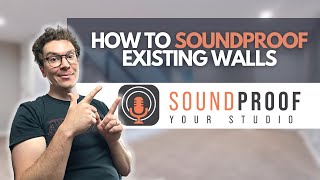 How To Soundproof Existing Walls [upl. by Eda]