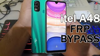 itel  A48 L606 FRP BYPASS EASY [upl. by Llertak]