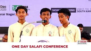 Group Song By Students Of Darul Khair Educational Academy  One Day Salafi Conference  Talapady [upl. by Anecusa]