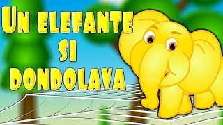 Un elefante si dondolava  15 min canzone per bambini [upl. by Nemsaj]