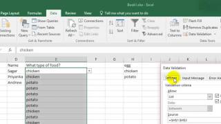 How to edit drop down list in Microsoft excel [upl. by Eerhs]