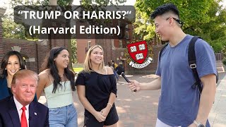 Asking Harvard Students If They Can Freely Support Trump 👀 JUICY 1000 Giveaway [upl. by Viviane]