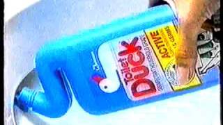 Toilet Duck cleaning product 1992 commercial New Zealand [upl. by Jayme756]