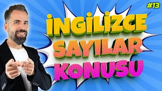 İngilizce Sayılar Konu Anlatımı 13 [upl. by Akinyt333]