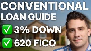 NEW 2023 Conventional Loan Requirements  Complete Guide For First Time Buyers [upl. by Oidgime826]