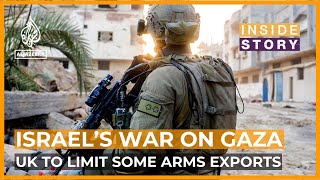 Why is the UK government limiting some arms exports to Israel  Inside Story [upl. by Mungam]