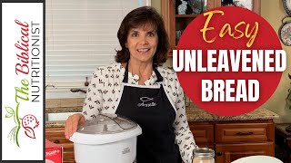 How to Make Unleavened Bread from the Bible  An Israeli Classic [upl. by Anora]