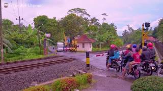 Perlintasan Kereta Api Purwokerto JPL343 [upl. by Also827]