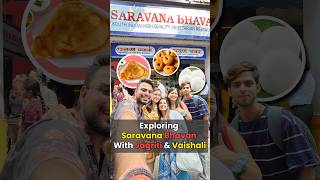 Sarvana Bhawan CP📍Best South Indian Food In Delhi✨️ south food dosa streetfood shorts [upl. by Oizirbaf]