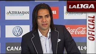 Falcao se despide entre lágrimas del Atlético de Madrid [upl. by Idram]