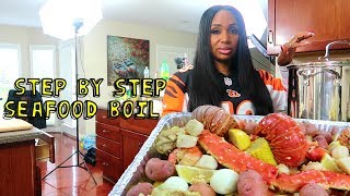 How to Cook a Seafood Boil Step by Step [upl. by Nirrol200]