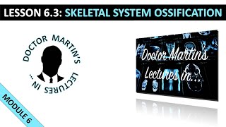 Module 63 Skeletal System Ossification [upl. by Ahterahs120]