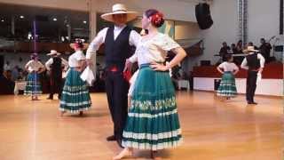 Traditional peruvian dance from Piura  Peru [upl. by Enyamart604]