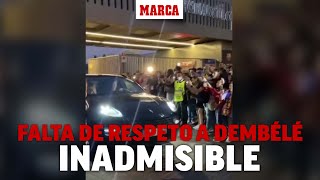 Otra falta de respeto hacia Dembélé sale una ambulancia y gritan esto I MARCA [upl. by Wack55]