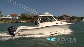 2012 Boston Whaler 315 Conquest Boat Review  Performance Test [upl. by Clarita162]