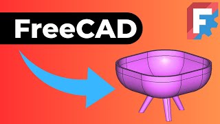 FreeCAD Some More Than Basic Commands [upl. by Ydnal]