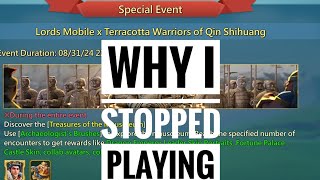 Why I Stopped Playing Lords Mobile My Reasons and Reflections [upl. by Fleming]