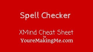 Spell Checker  XMind  Business Toolbox [upl. by Algie]