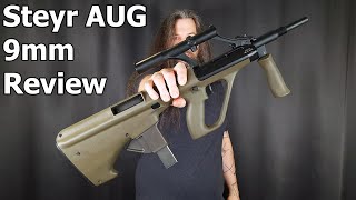 Steyr AUG 9mm Review [upl. by Isolda136]