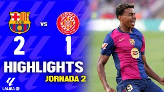 Barcelona vs Athletic Bilbao 21  RESUMEN y GOLES  Laliga 2024 [upl. by Prowel98]