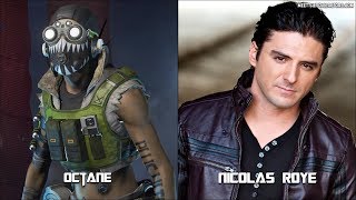 Apex Legends All Characters Voice Actors quot Octane Update quot [upl. by Iznil]