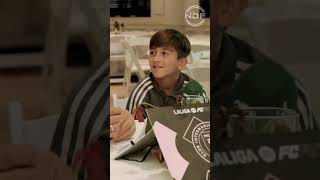 Thiago Messi confesó en que selección le gustaría jugar de grande el hijo de Leo y Anto [upl. by Oiliduab]