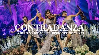 Vanessa Mae  Contradanza Violin Dance Live Performance by VIOLET [upl. by Modesty590]