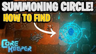 EASY How to find Ghorm the Devour Summoning Rune  Core Keeper [upl. by Lot]