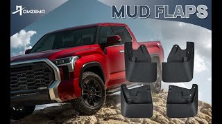 Guard Mud Guards Splash Toyota Tundra 2022 2023 [upl. by Rebme354]