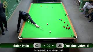 Salah Ktila vs Yassine Lahmidi semi finalBest of 7 Part1 [upl. by Vaenfila]