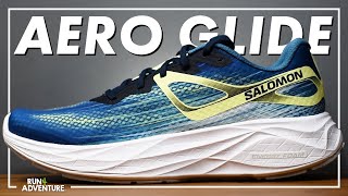 SALOMON AERO GLIDE First Run amp First Impressions Review  Salomons best road shoe  Run4Adventure [upl. by Ethyl]