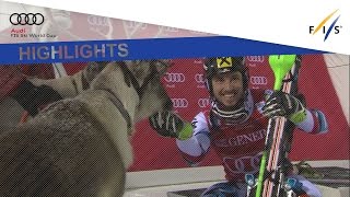 Highlights  Hirscher reigns supreme in Levi  FIS Alpine [upl. by Halsted]