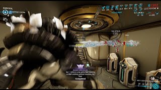 Warframe  1s Riven Challenge 16 kills while Wall Clinging [upl. by Etty]