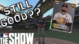 Is Matt Waldron STILL GOOD in Diamond Dynasty MLB The Show 24 [upl. by Adnovaj]