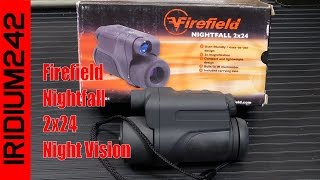 Firefield Nightfall Gen 1 Night Vision Monocular 4x50 Night time w IR 5 YEAR Review [upl. by Eyt900]