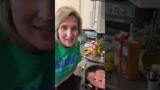 Garlic Butter Pork Chops  Keto Queen Cooking [upl. by Rudwik]