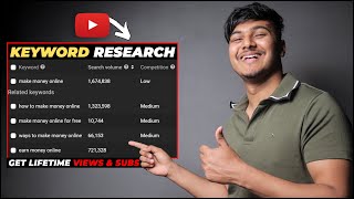 How To Do Keyword Research For YouTube Videos 2024 UPDATED  YouTube Keyword Research HINDI [upl. by Can675]