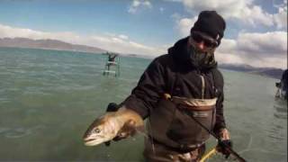 Truckee River and Pyramid Lake Fly Fishing  GoPro HD [upl. by Adalia500]