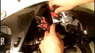 How to open an 2007 R1 headlight to install CCFL halos [upl. by Kilbride]