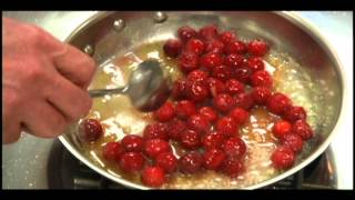 How to Make Cherries Jubilee [upl. by Akinuahs954]