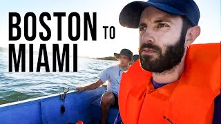 Two Brits travel Boston to Miami by any means necessary How NOT to travel America 1 [upl. by Velleman]